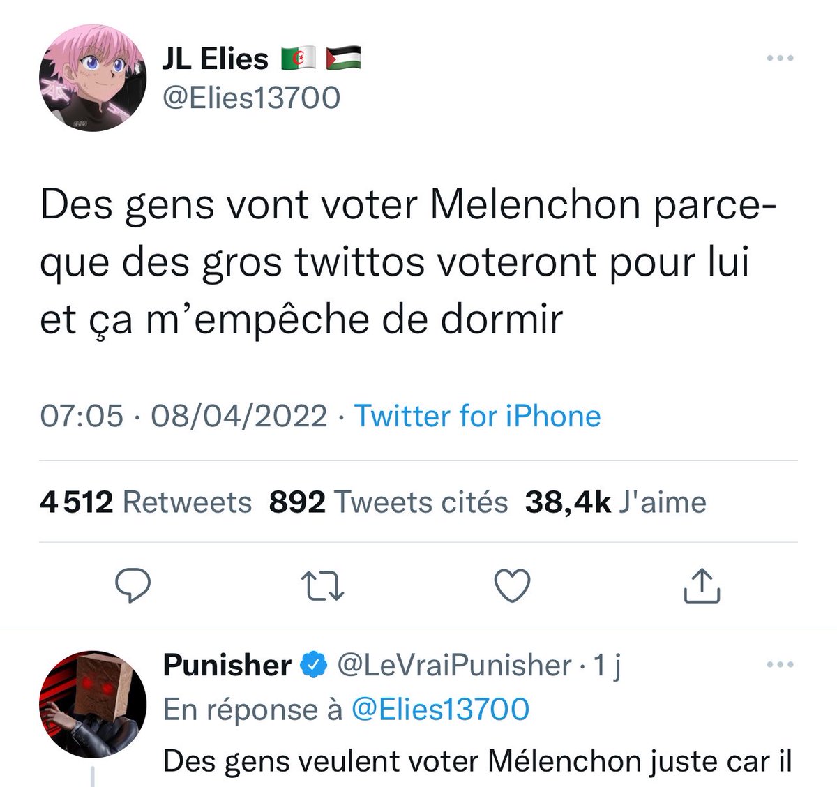 rosedoree_xo's tweet photo. j’suis peut-être la seule personne, mais ici on a pas oublier ton comportement plus que m&amp;rdique en 2022, la façon dont tu t’en prenais aux personnes qui appelaient à voter JLM, aux électeurs et aux électrices de Mélenchon etc

t’as effacé tes tweets trop tard https://t.co/DmoBEhvzxh