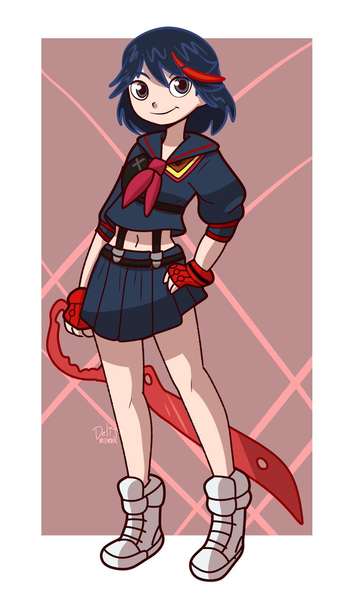 jpz_d's tweet photo. Ryuko 
#killlakill ✨ https://t.co/WTpoW4oguA