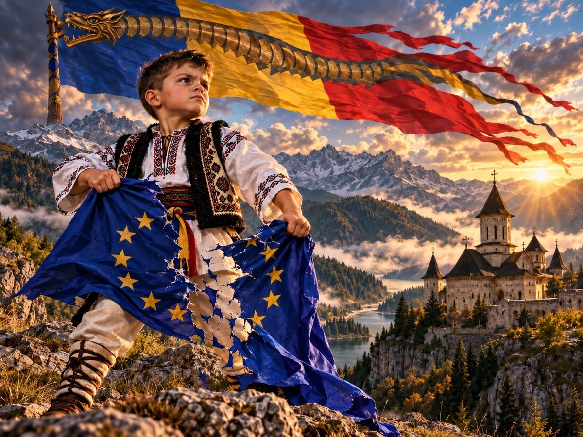 LaughingChu's tweet photo. I am Romanian and Russia is not my enemy
My country is in recession
One third of Romania's cildren live on or under the poverty line
Romania's economy is collapsing
We have the third highest percentage of citizens living abroad after Syria and Ukraine
We have some of the smallest wages but highest taxes and prices in Europe
Russia didn't do this to us
EU did
EU is my enemy
ROEXIT