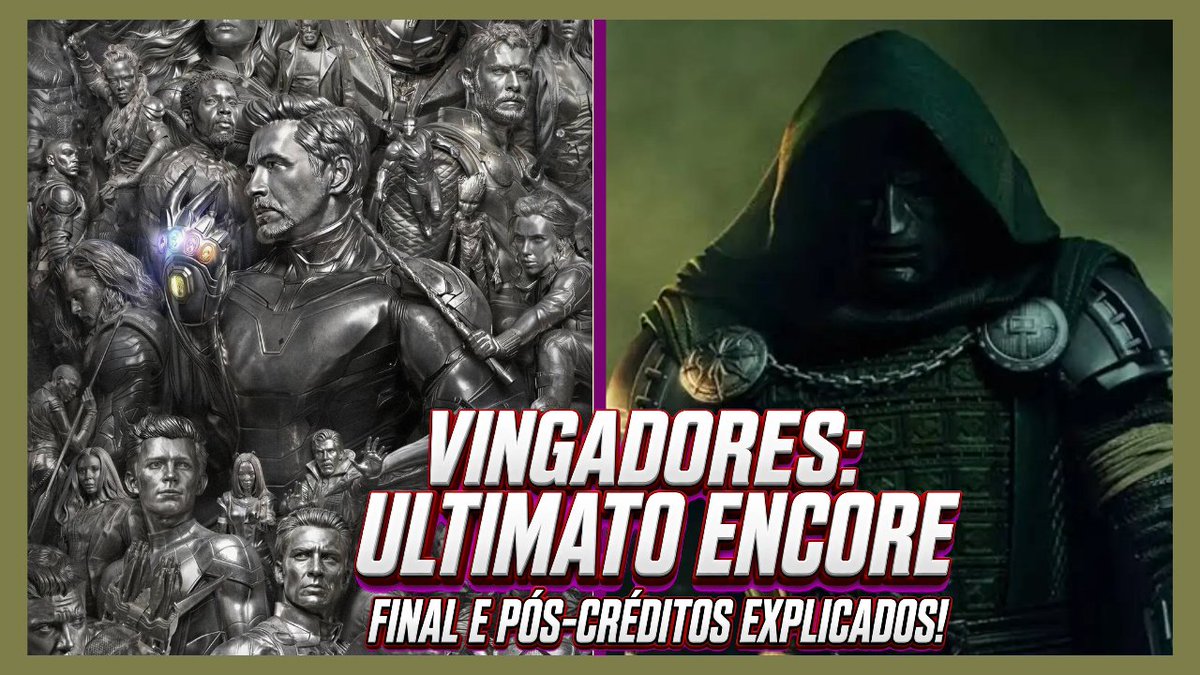 KaferVerso's tweet photo. Vídeo novo no canal
Comentando todos os pós créditos de ultimato encore
#ultimatoencore #vingadoresultimato 

Link:https://t.co/hNMvikTETz https://t.co/zjENFucZ5C