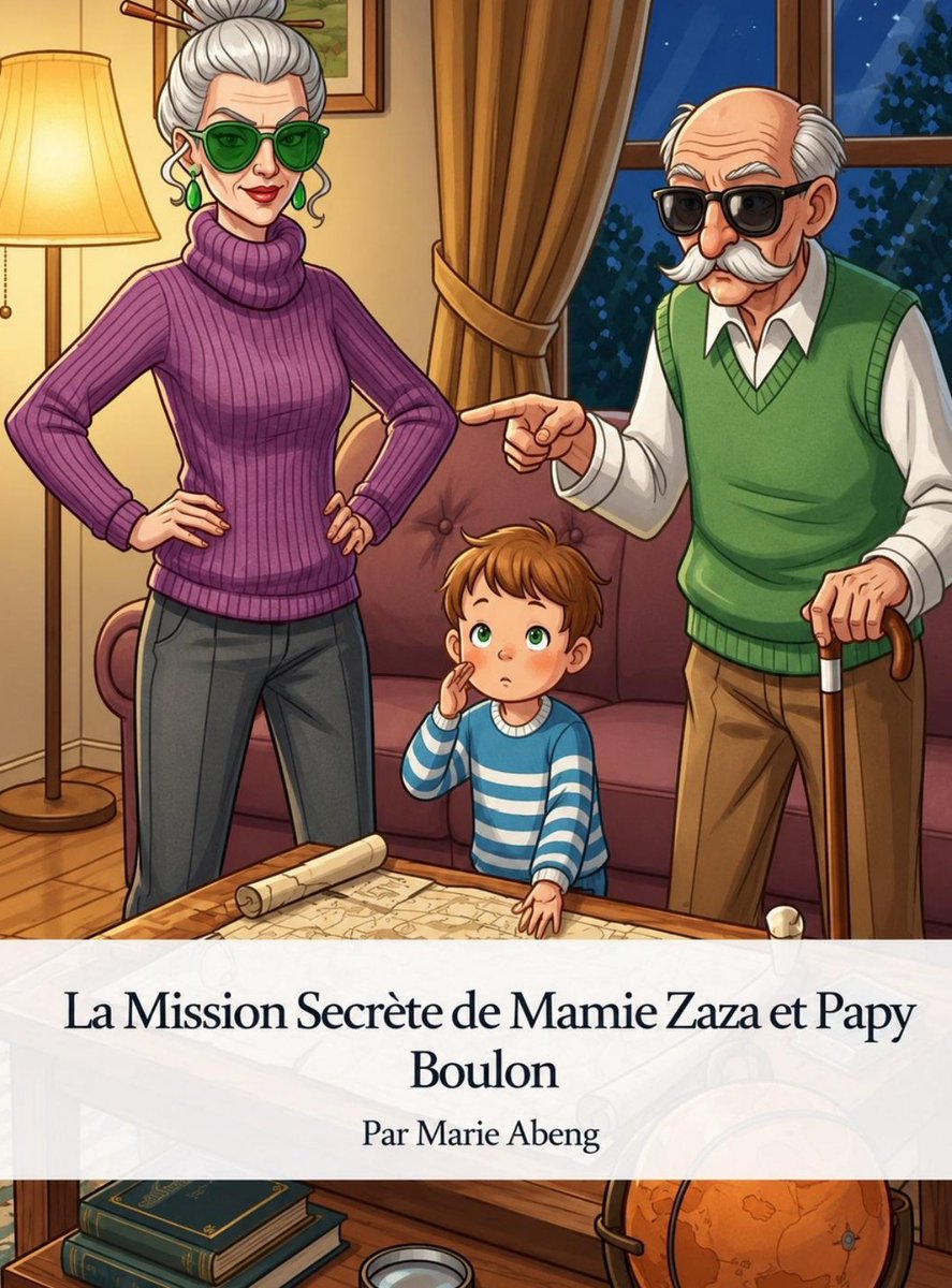 scribaland's tweet photo. LA MISSION SECRÈTE DE MAMIE ZAZA ET PAPY BOULON on @Gumroad https://t.co/Fzcagk35Wo
#marieabeng #auteure #mamiezaza #papyboulon #lamissionsecretedemamiezazaetpapyboulon #mamie #zaza #papy #boulon https://t.co/WJMmONIO9a