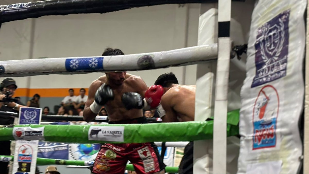 GildardoReal's tweet photo. Sábado de box, familia y amigos. 🥊

Gran ambiente en la Noche de Poder VII, en el gimnasio de la Nacameri. Mucho talento joven y gusto en saludar a la campeona Camila Zamorano y a @santa_fe_klan_. 

El deporte también es una forma de #DefenderLaH. 💪🏼

#LaHNosUne #DefendamosLaH https://t.co/qZreWdqlVf