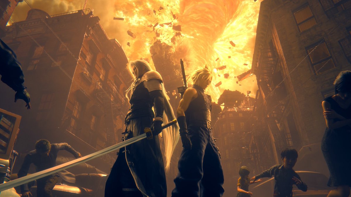 ryusitap's tweet photo. capturas que he hecho hoy del final fantasy vii remake intergrade https://t.co/KewiRflKlS
