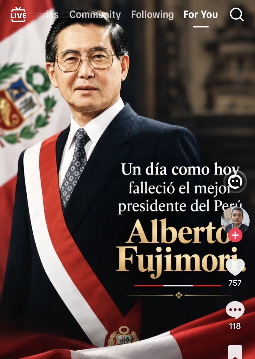 JTonyFerna48597's tweet photo. Alerta y compartan
El mejor presidente del Perú!! Falleció un día como hoy 
Sígueme y te sigo https://t.co/askw2GGQkg