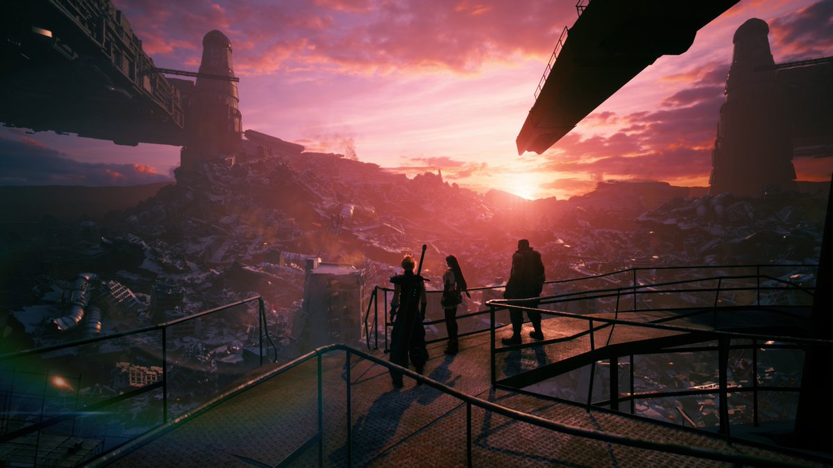 ryusitap's tweet photo. capturas que he hecho hoy del final fantasy vii remake intergrade https://t.co/KewiRflKlS