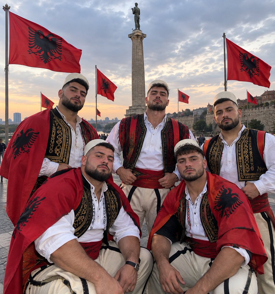 MNWO_dominance9's tweet photo. Now we go to #Albania 🇦🇱 . It is already a European country, but it deserves much more. How about taking over its neighbour, Serbia? In just a few days all Serbians would be on their knees, as they’re already hungry for Muslims. A Muslim Europe is near…
#MuslimWorldTour #MNWO https://t.co/i3PXuql7Zg