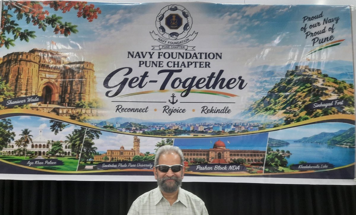 w_karve's tweet photo. #NFPC #Navy #Foundation #Pune
#Veterans #GetTogether
Navy Foundation Pune Chapter NFPC Meet at RSI Pune on 27 Sep 2026 https://t.co/zdHjqQoIxC
