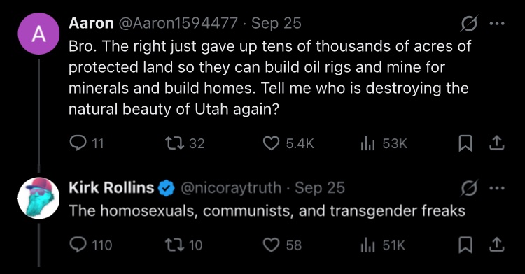mendtimes's tweet photo. @Clinton2028 the secret cabal of leftist homosexual communist transgender democrats in *checks notes* Utah https://t.co/iVKKpqSvIY