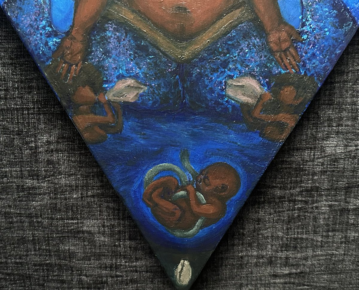 thegreynightsky's tweet photo. I’ve been painting a lot but just haven’t posted 😅

“Yemaya’s Waters”
By me https://t.co/EiWmiwFtr3