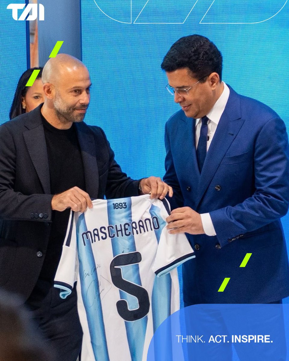 thinkactinspire's tweet photo. 🇩🇴🇦🇷 Javier Mascherano junto a República Dominicana en FIT.

Inauguración del stand junto a David Collado, recorrido y una charla en formato podcast para Emprendedores con David Collado.

Desde TAI, seguimos conectando deporte, personas y destinos.

THINK. ACT. INSPIRE. https://t.co/C7AyOYdVPW