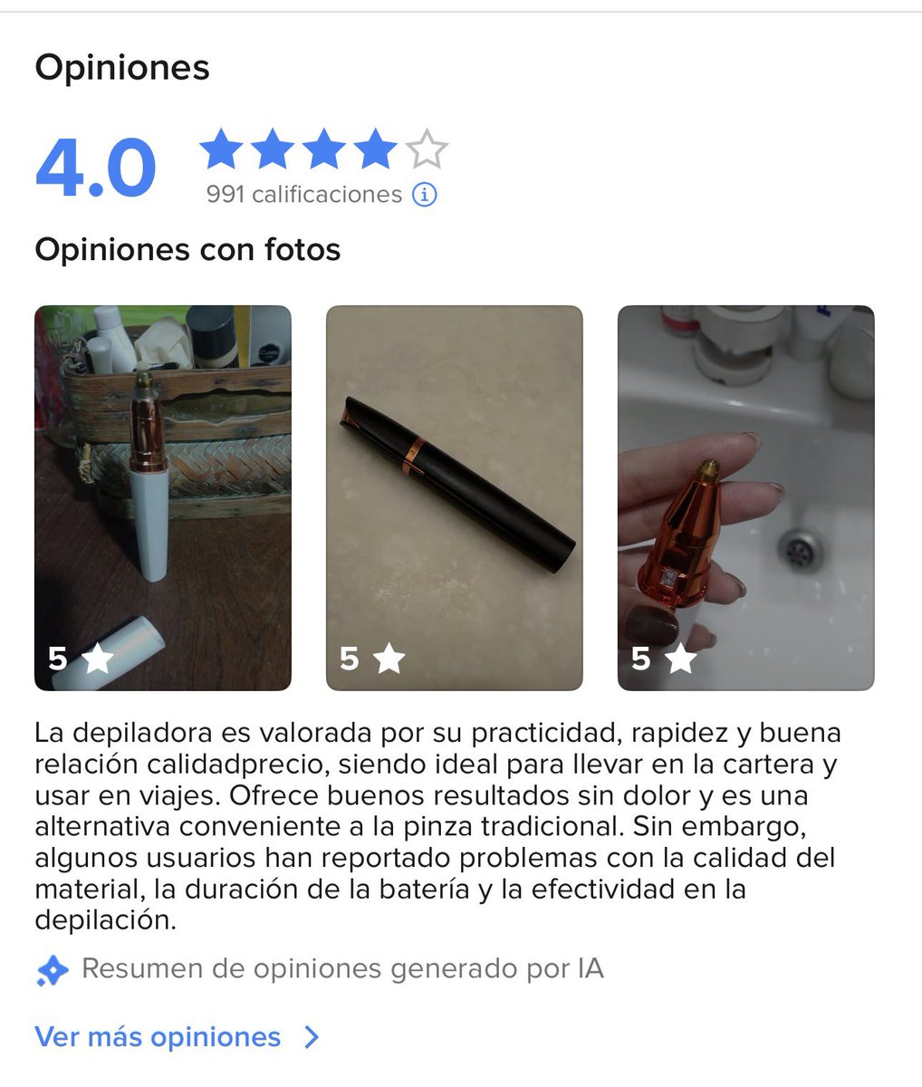 radarahorro's tweet photo. Radar Detecta 🚨

Depiladora para cejas y vello facial. Tiene 4/5 en casi 1000 opiniones. Dale, que tanto vas a pedir por 5 lucas jaja 

https://t.co/nY1tEklyjX https://t.co/yMkUhszLSi