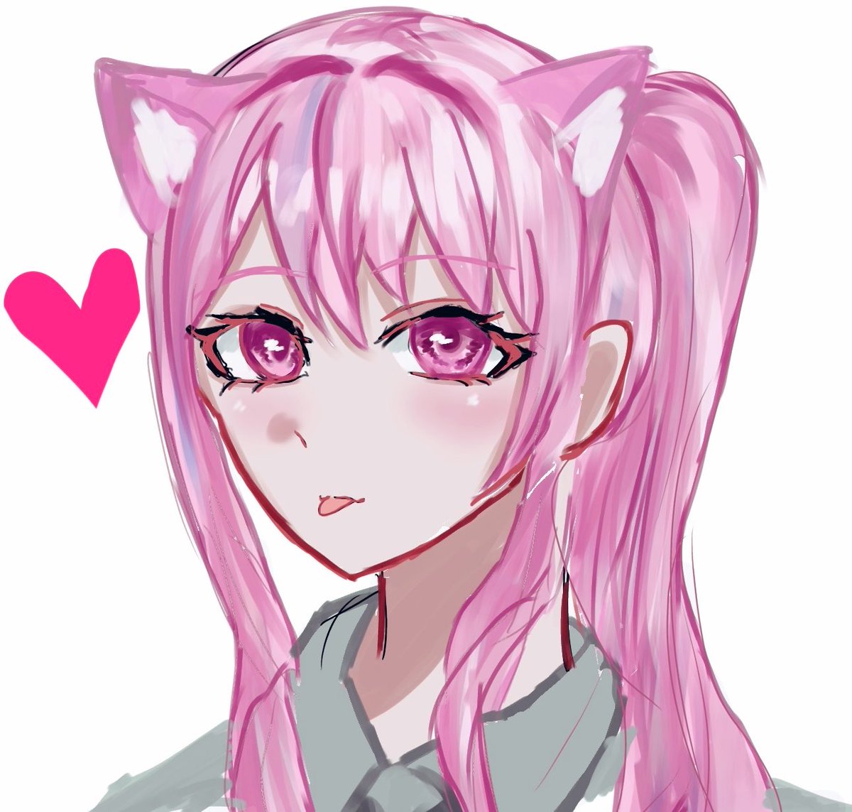 omom2981's tweet photo. 舌出しっぱな猫瑞希ちゃん
 #prsk_FA  #暁山瑞希 https://t.co/D7mMbgpbPX