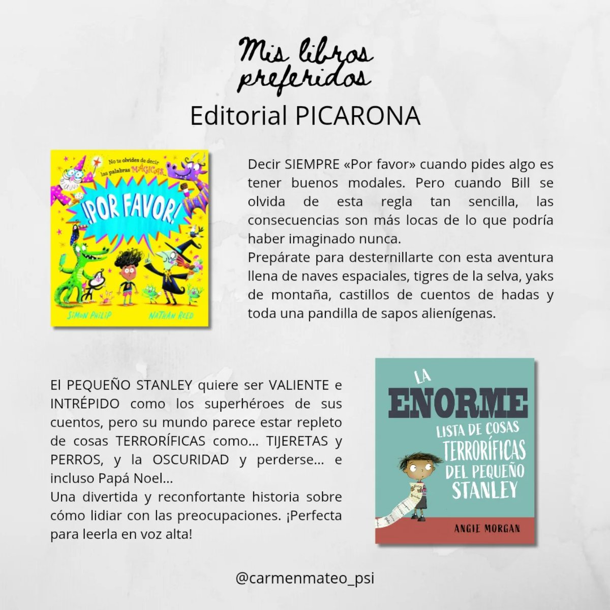 BarbaraFara3's tweet photo. TOP TEN FROM PICARONA PUBLISHING

On Instagram—and in life and publishing in general—everything moves too fast. I post almost daily, so wonderful books can become invisible after being reviewed months or even years ago. Since summer brings fewer https://t.co/bktRHP3ZTn