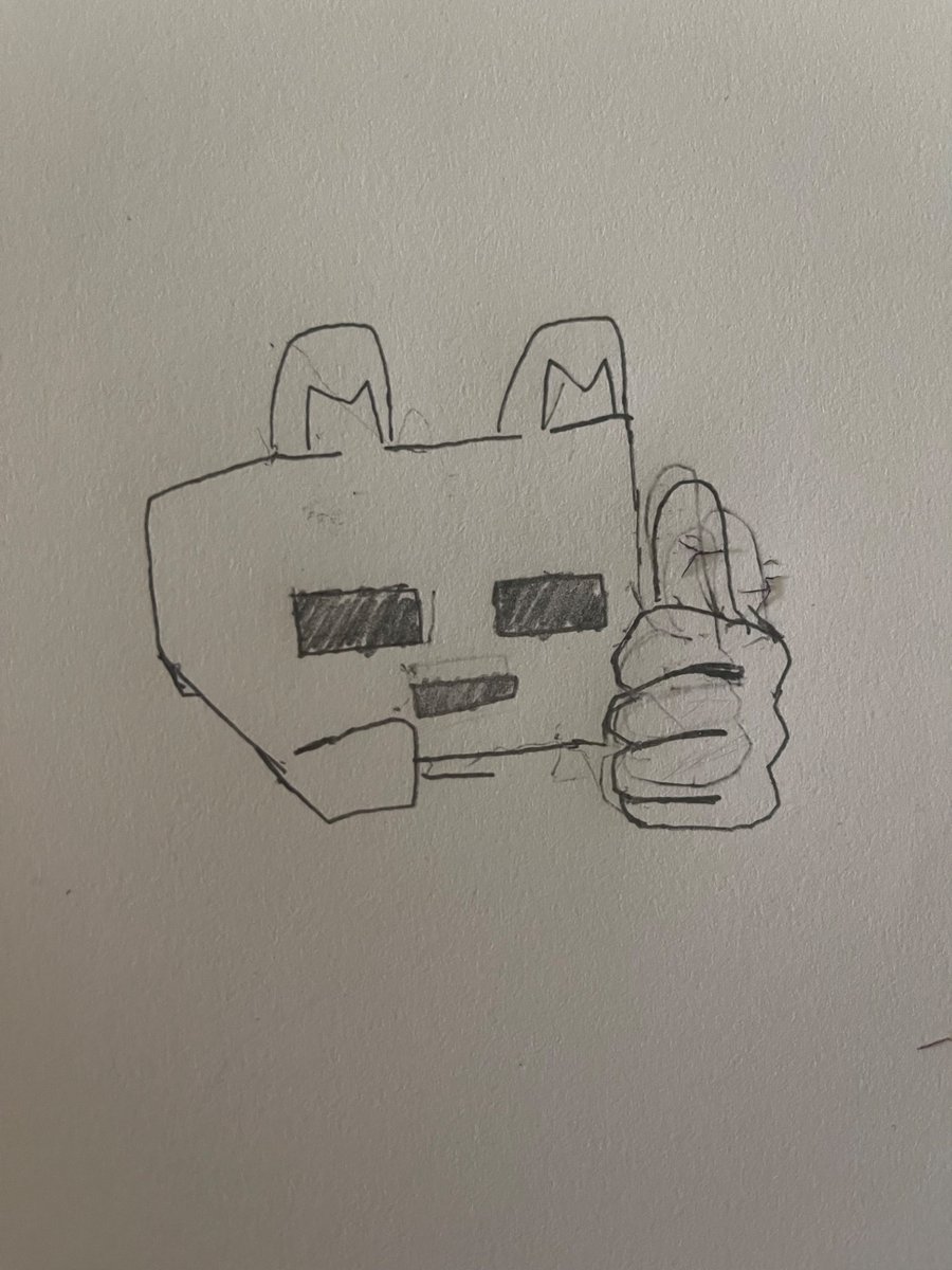 Burntless75's tweet photo. @ItsDrim Thanks 😊. I prefer avoiding conflict with other people, mainly because I dislike being angry.
Also have this cool blub drawing I decided to make as a sign of respect. Have a good day :) https://t.co/UtrAXpgKa9