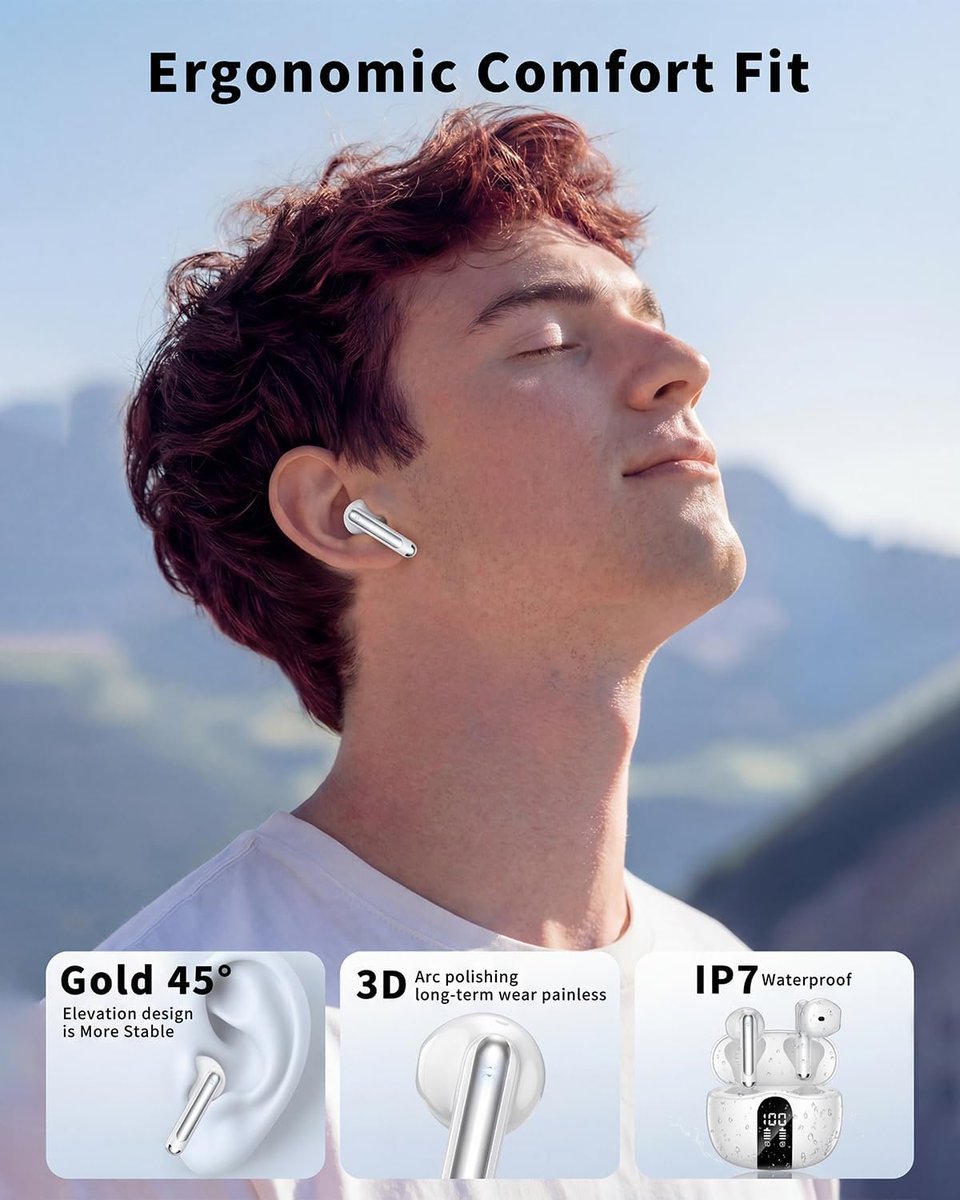 debashishdasom's tweet photo. 🎧 XIAOWTEK Wireless Earbuds 2026 - Only $19.99!

✅ Bluetooth 5.4 &amp; Bass Stereo Sound
✅ 50H Playtime with LED Display
✅ ANC Mic + IP7 Waterproof

4.9⭐ (866 Reviews) | 5K+ bought

👇 Link in First Comment 👇
#amazonfinds #techgadgets #earbuds https://t.co/jIjG8QoU1r