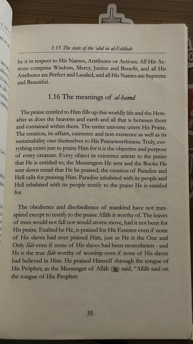 u_ramlahh's tweet photo. The meanings of al-ḥamd  | Ibn al-Qayyim [رحمه الله] https://t.co/vJN0KFN5Sq