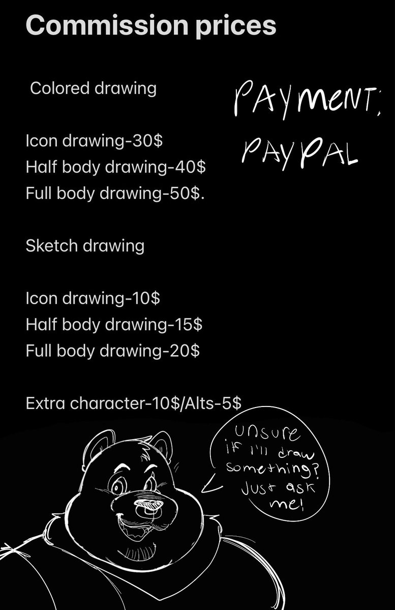 Rockaus15's tweet photo. IM OPENING COMMS AGAIN I’m also taking cashapp as payment as well!!!

(Need money for fnaf collab FREDDY FRDDY) https://t.co/FiSS5zI2Ps