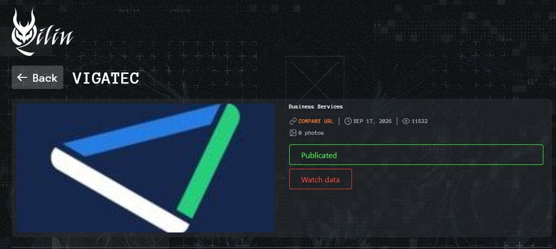 chum1ng0's tweet photo. 🔴🇨🇱UPDATE:

El grupo de ransomware qilin publicó los datos robados de VIGATEC.

#Qilin #ciberataque #ciberseguridad #ransomware #Chile #DarkWeb https://t.co/0mUQ1qcgGE