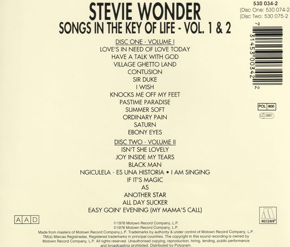 PopBase's tweet photo. 50 years ago today, Stevie Wonder released ‘Songs in the Key of Life.’ https://t.co/7WdOnyjwU7