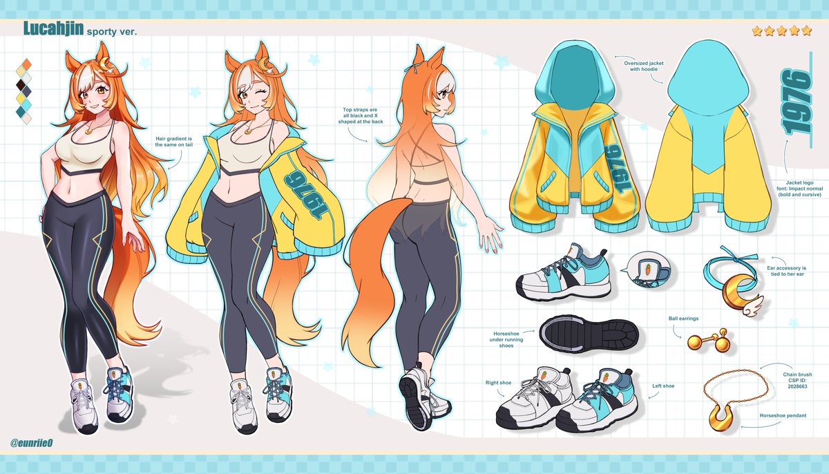 lucahjin's tweet photo. Your horse auntie got a ref sheet, y'all!
I MADE THE BIG TIME! π
Y2K vibes, dumb games and a whole lot of horse power! I hope we can be friends! ππ
Art/meme tags: #Y2Neigh and π #Lucahsin
Twitch: https://t.co/YVqNaR8y8x
YouTube: https://t.co/sGwtSaMFB4
Discord: https://t.co/lwpKXyQ3Ti
