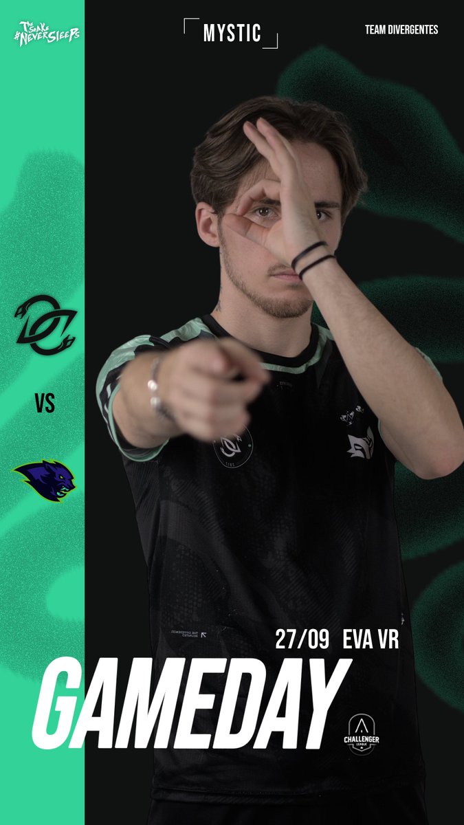 TeamDiverGentes's tweet photo. EVA SUMMIT - STAGE 2  

Il ne reste plus qu'un obstacle pour le ticket d'or !   
Notre équipe Mystic va tout donner pour la victoire ! 💪

EVA Mystic vs Lycans, c'est en live ! 🟪

#TSNS 🐍 https://t.co/xKWVpTZaX0