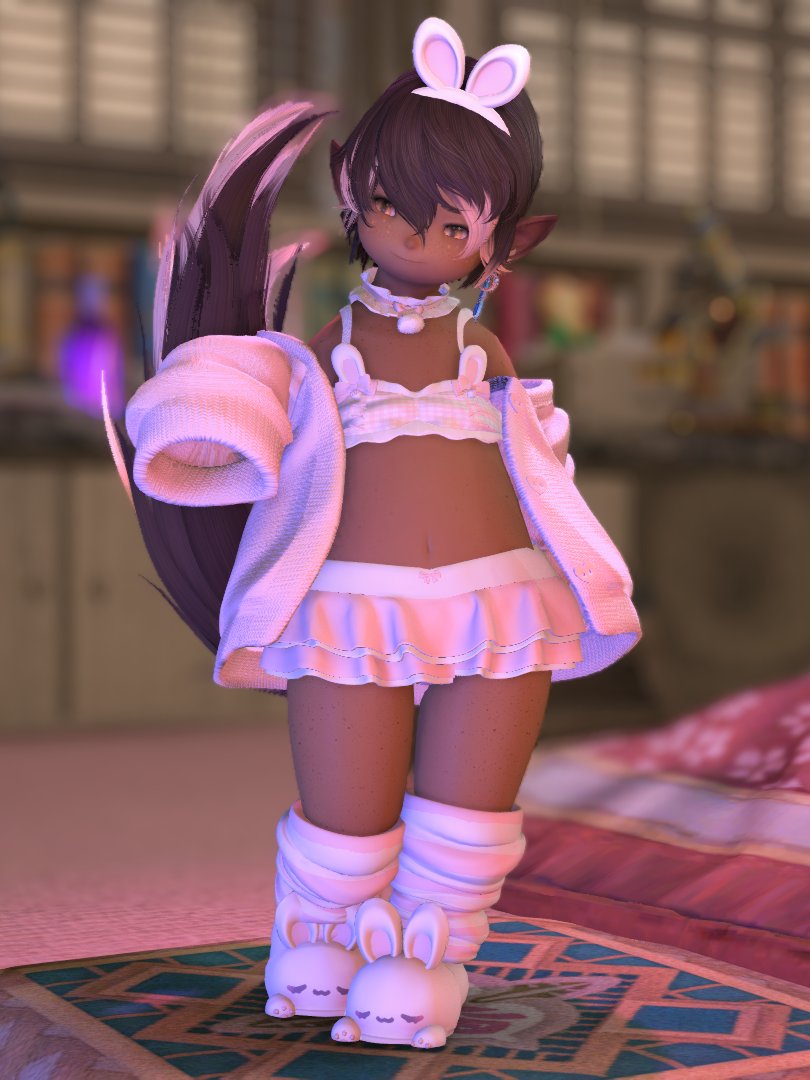 theyampster's tweet photo. bunny mode!🐇🥕

#lalafell https://t.co/9LQifuRh4I