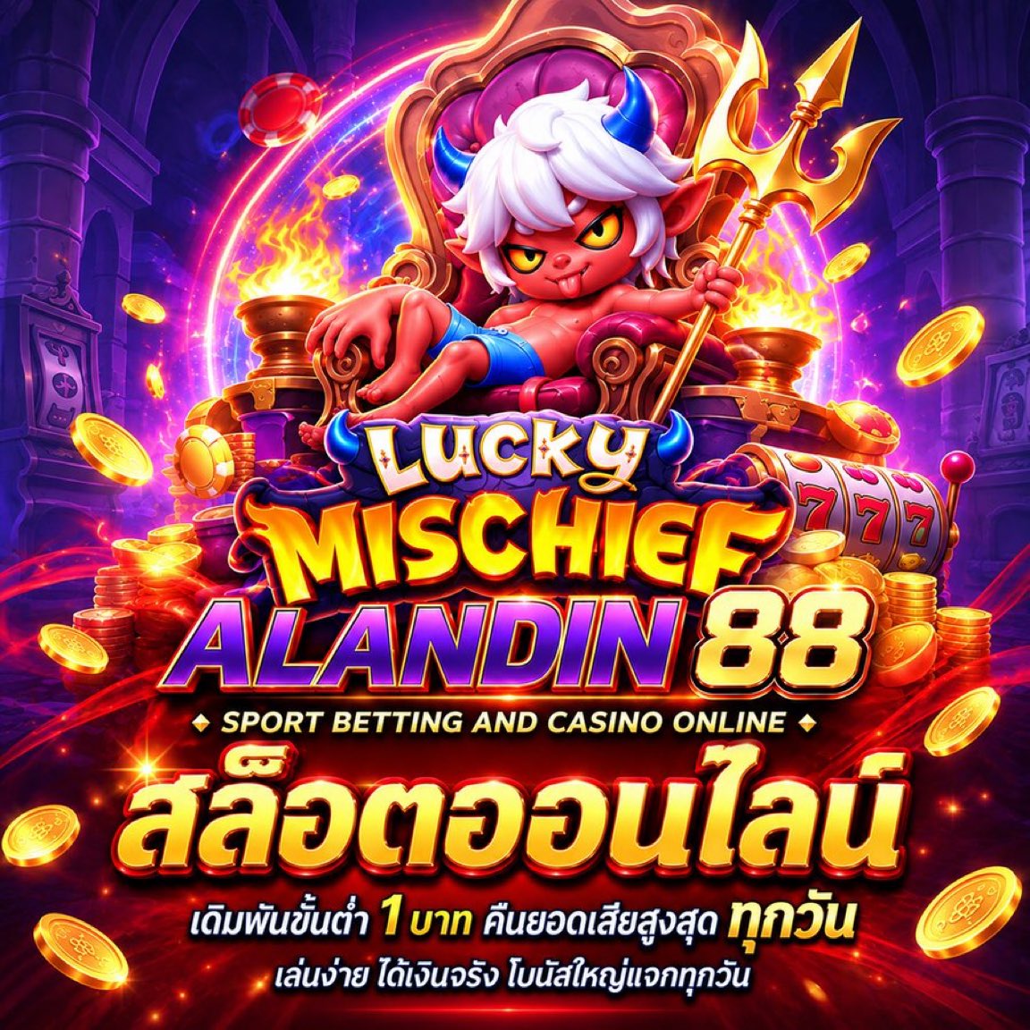 Friesx53's tweet photo. 🎯 อัพเดทเกมใหม่ API ลิขสิทธิ์แท้ 100%
🎰 รวมเกมดังจากค่ายชั้นนำ

สมัครสมาชิก :  https://t.co/ApCuav0t0z

⚽ กีฬา • 🎲 คาสิโนสด • 🎮 สล็อต
⚡ ฝาก-ถอนอัตโนมัติ รวดเร็ว ใช้งานง่าย
#ALANDIN88 #สล็อต #เว็บแนะนำ https://t.co/JkMitqhgSc