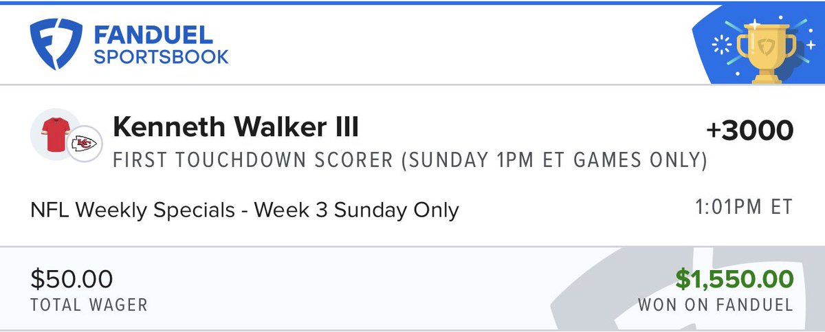 PropsNetwork's tweet photo. Quickest $1500 ever made. 1 minute into the slate. 💸 https://t.co/rBkvXOo3D4