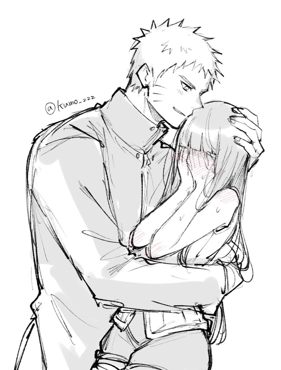 kumo_zzz's tweet photo. 付き合ってるナルヒナ https://t.co/dOlqRBRa76