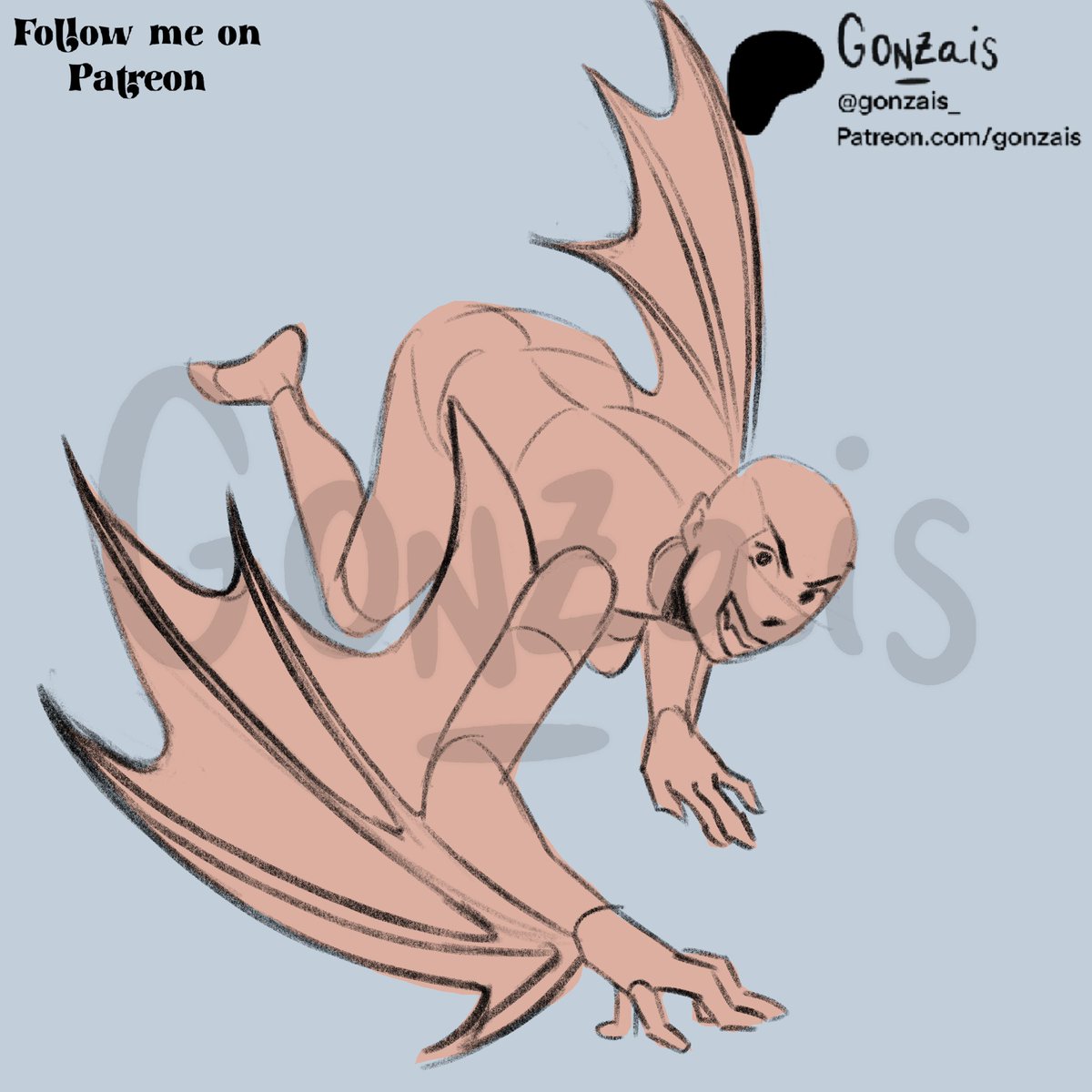 gonzais_'s tweet photo. Bat wings 🦇✨

4 extra bases for Patrons

Please share🫶🏻
#drawingbase #posereference #artbase #artreference #poses #練習 #日々描く #Poseref https://t.co/RKps6gAbiC