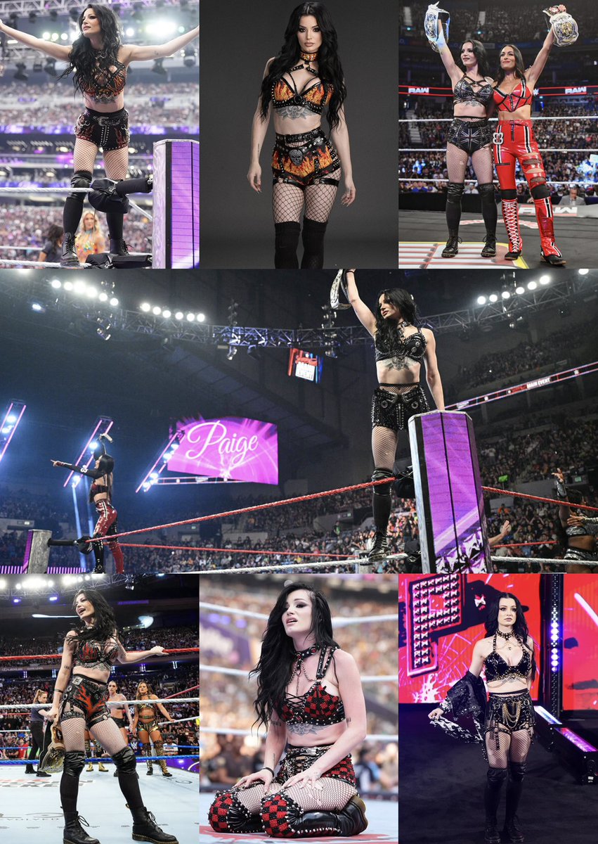 ItsaNewError's tweet photo. every paige gear since returning!
which look is your favorite? 🖤 https://t.co/nGzFEr6ThP