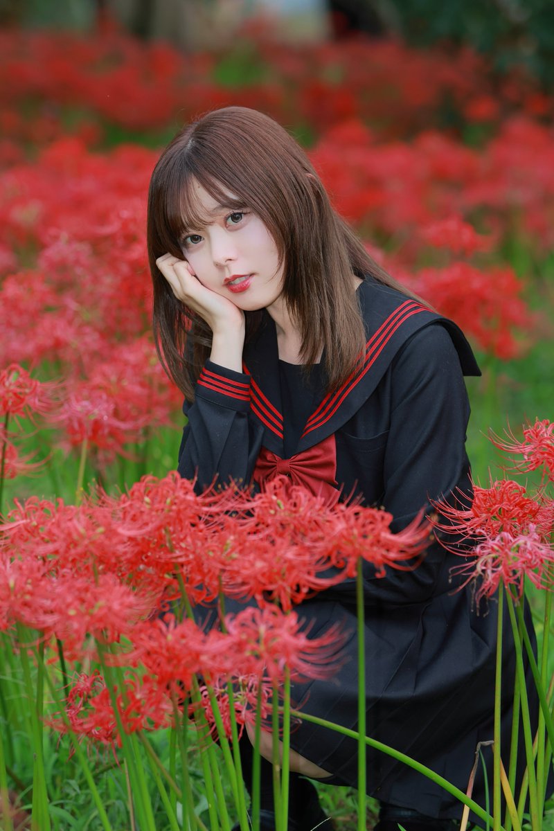 KFuna28's tweet photo. おはようございます☁
今週も宜しくお願いします🙇
『 彼岸花  』
柚花なぎさん
@nagi_yuzuka 

#柚花なぎ 
#ぐっちゃんphoto
#彼岸花 https://t.co/LBXEUFXEOB