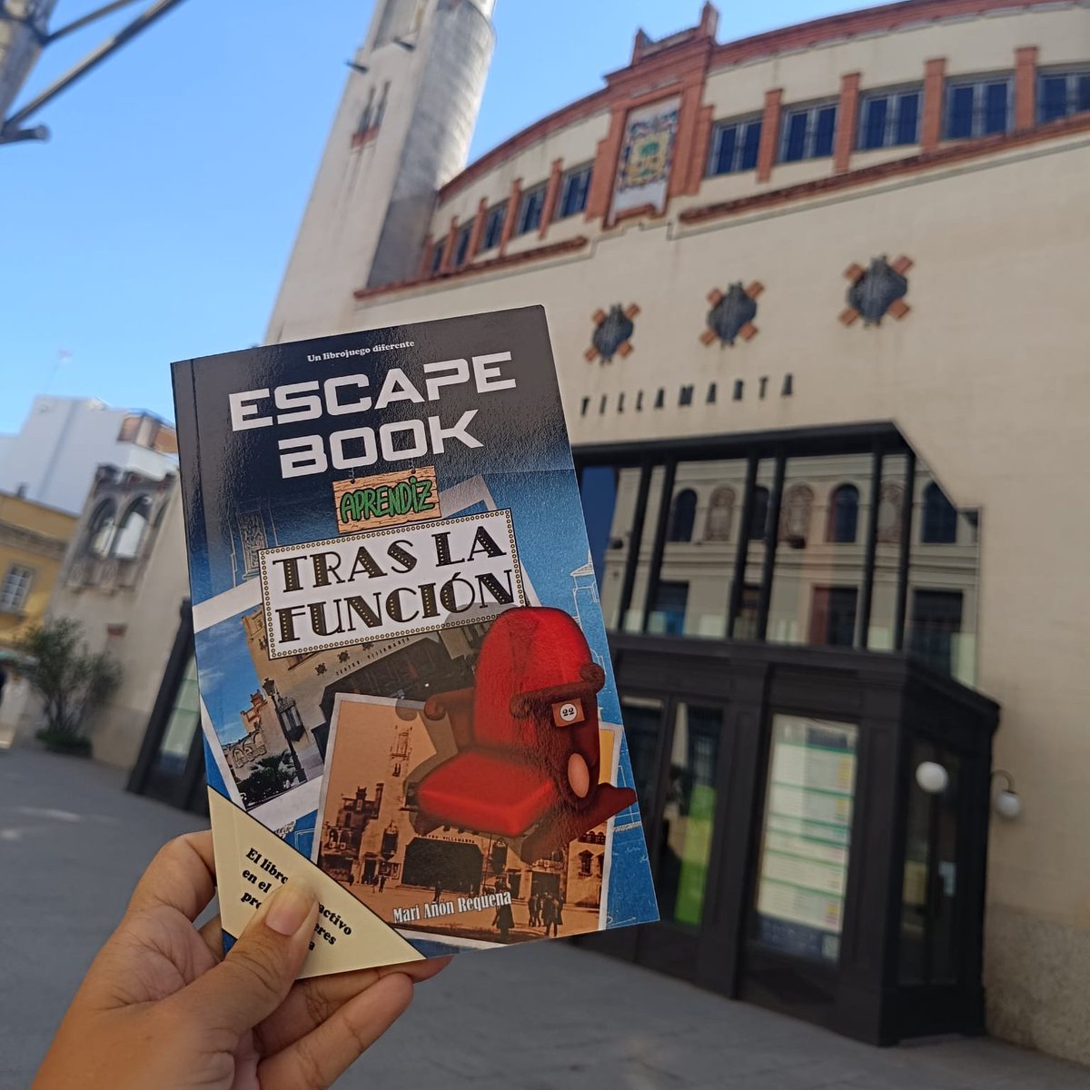 EscapeBookWorld's tweet photo. ¡Ya está aquí mi nuevo escape book!
Os espero en la feria del libro para verlo de cerca y poder llevároslo a casa firmado y dedicado.
#ferialibro
@jerez_cultura @aytojerez @JereztvNoticias @VillamartaJerez https://t.co/Ibb4x6N7BE