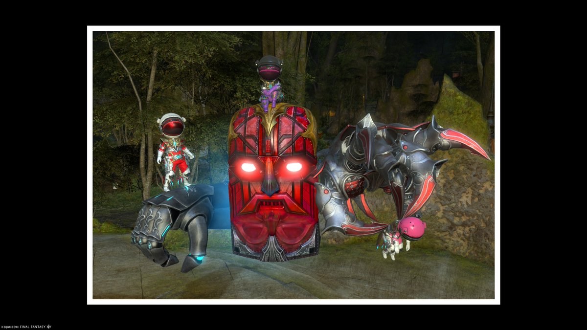 kuroemonko's tweet photo. ゆふぃさん、ロケットパンチマウントげっとおめでとう！私ももう少しだ～～
そして今こそ呼び出す合体ロボ！
(両足の戦士募集してます) https://t.co/04r2SB8mPr