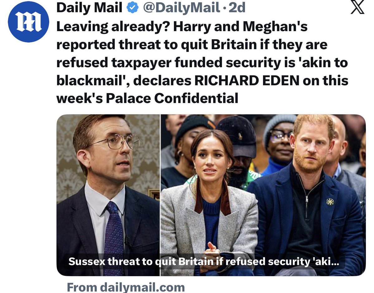 SageKnowsAll's tweet photo. But you told them to never come back/go back to the USA. 

And now you claim it’s blackmail if they leave again (they aren’t leaving again, Richard is just being dramatic). https://t.co/YbUYUW56K5