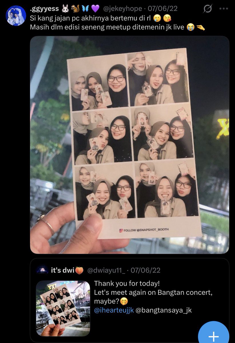 jekeyhope's tweet photo. Klarif ganti uname 2x karna dlu uname aku yg pertama bangtansaya_jk 
Nnti klo aku wts jgn dianggap scam ya nuhun 🙏 https://t.co/UWTXnyMXlX