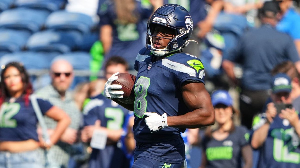 SleeperNFL's tweet photo. Describe Jadarian Price in one word: https://t.co/pLbyXWFKg0