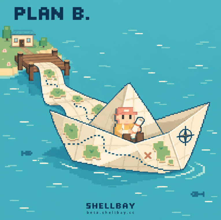 Shellbay_rb's tweet photo. There’s a little harbor in your browser. Leave on a wooden boat, fish across four seas, and upgrade the boat that gets you home.
That’s Shellbay. Bring a spare evening.
https://t.co/ibxhCd7ik4 https://t.co/Pao4ZhnEzQ