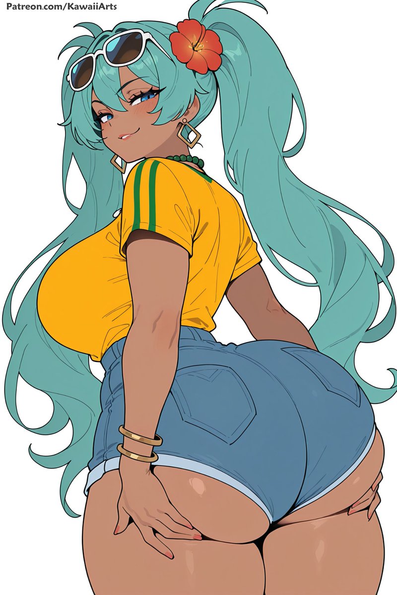 BestWaifuDaily's tweet photo. Brazilian Miku sfw https://t.co/SLxVHCAL1F