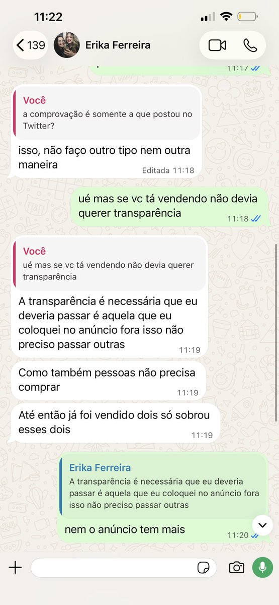 Elizalimaaaa's tweet photo. @villar8_ @Erikaferreira49 KKKKK ela é uma pilantra 
ela apaga os post e depois posta de novo https://t.co/b3OoUpiSxa