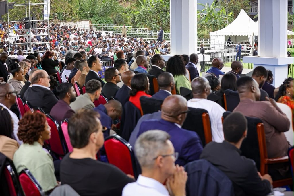 GCICUganda's tweet photo. President Museveni commended Pastor Robert Kayanja for extending his ministry beyond the pulpit to promote production, agriculture and community empowerment, particularly through initiatives in Karamoja and Kiryandongo. 

Speaking at the Big Fix Holy Spirit Global Conference at Miracle Centre Cathedral in Rubaga yesterday, the President emphasised the importance of wealth creation through production, noting that prosperity cannot be achieved through dependence on handouts.

He also welcomed the conference’s focus on African and East African integration, stressing the importance of stronger regional &continental markets for Uganda’s growing production. 

The President linked this to the broader vision of expanding opportunities for African producers through the AfCFTA and deeper regional integration. 

President Museveni further highlighted Uganda’s growth in coffee and dairy production as examples of the potential of productive sectors to transform household incomes, while encouraging Christians and Ugandans to embrace work, production and enterprise.

He also pledged UGX 2 billion to support a SACCO formed by pastors, highlighting the importance of organised financial empowerment. #OpenGovUg