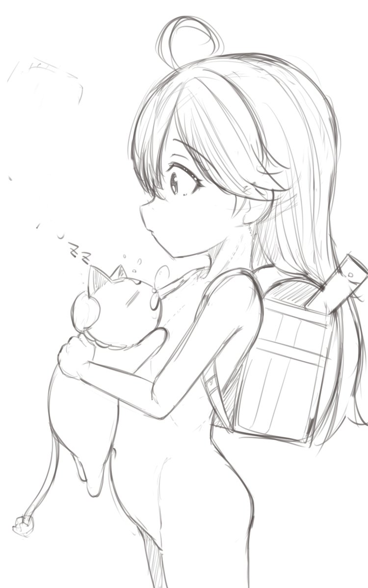 sirokuro_moch35's tweet photo. 最初はデフォルメを描こうと思ったんですよ
最終的には推しの胸で眠り隊だけ https://t.co/S09IMgkYGZ