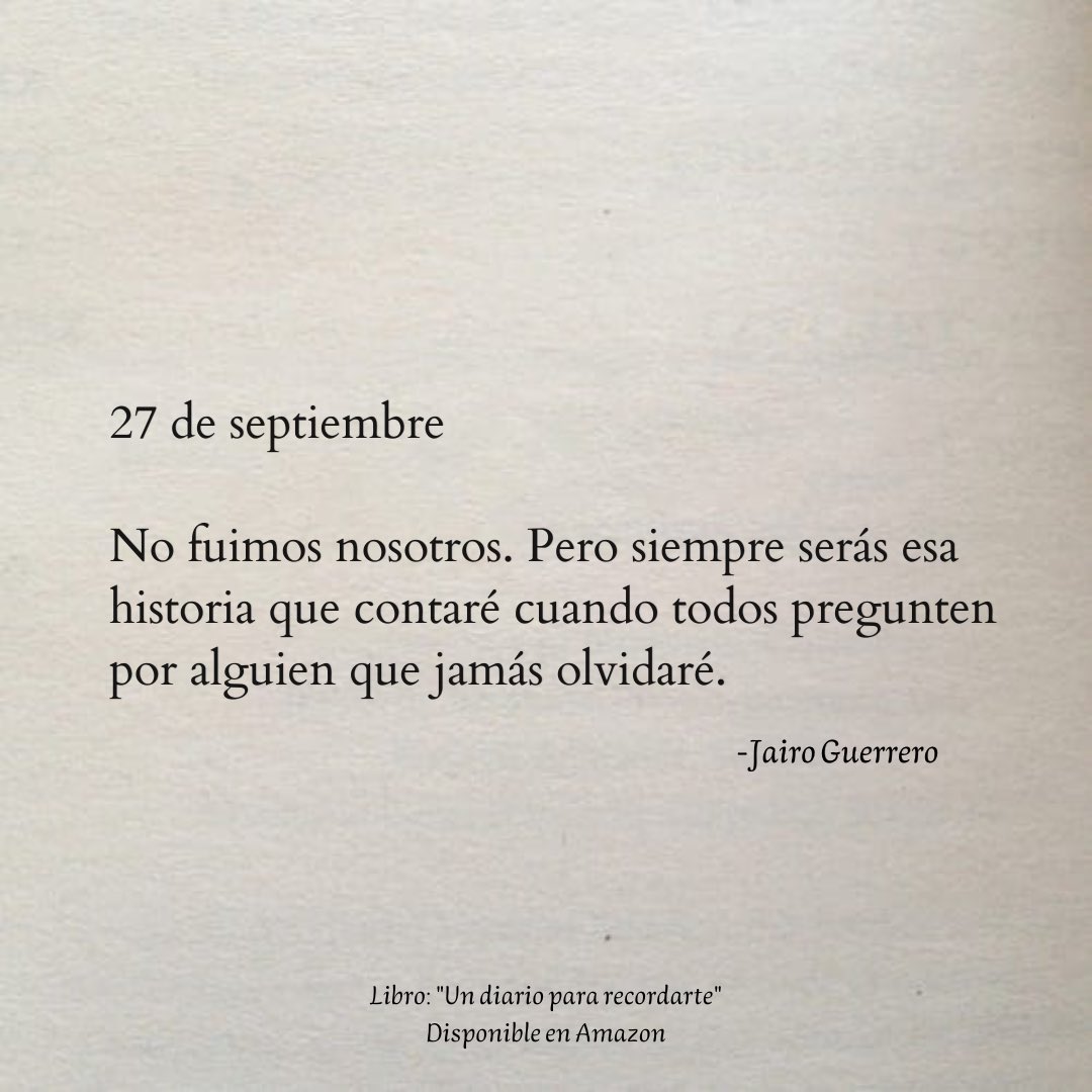 JaiiWriter's tweet photo. 27 de septiembre. 🍂 https://t.co/CO0ttcCxBl
