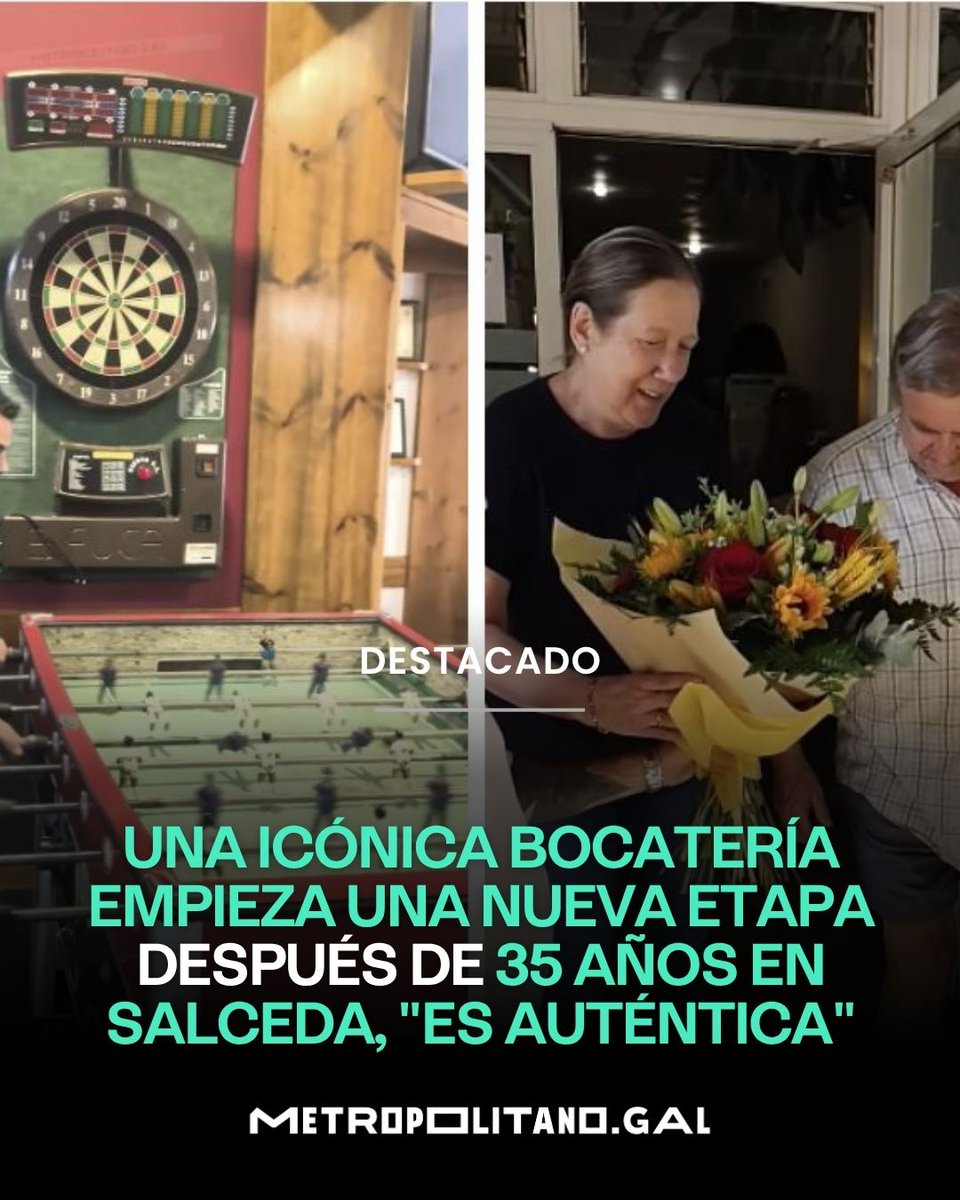 MetroVigo's tweet photo. #Local #Salceda #Bar
❤️ Más de tres décadas dan para ganarse el corazón de vecinos y vecinas
▶️ Piper´s comienza un capítulo de su historia en Salceda 👉 https://t.co/PnewxWUNfJ https://t.co/cHj5bKZjSn