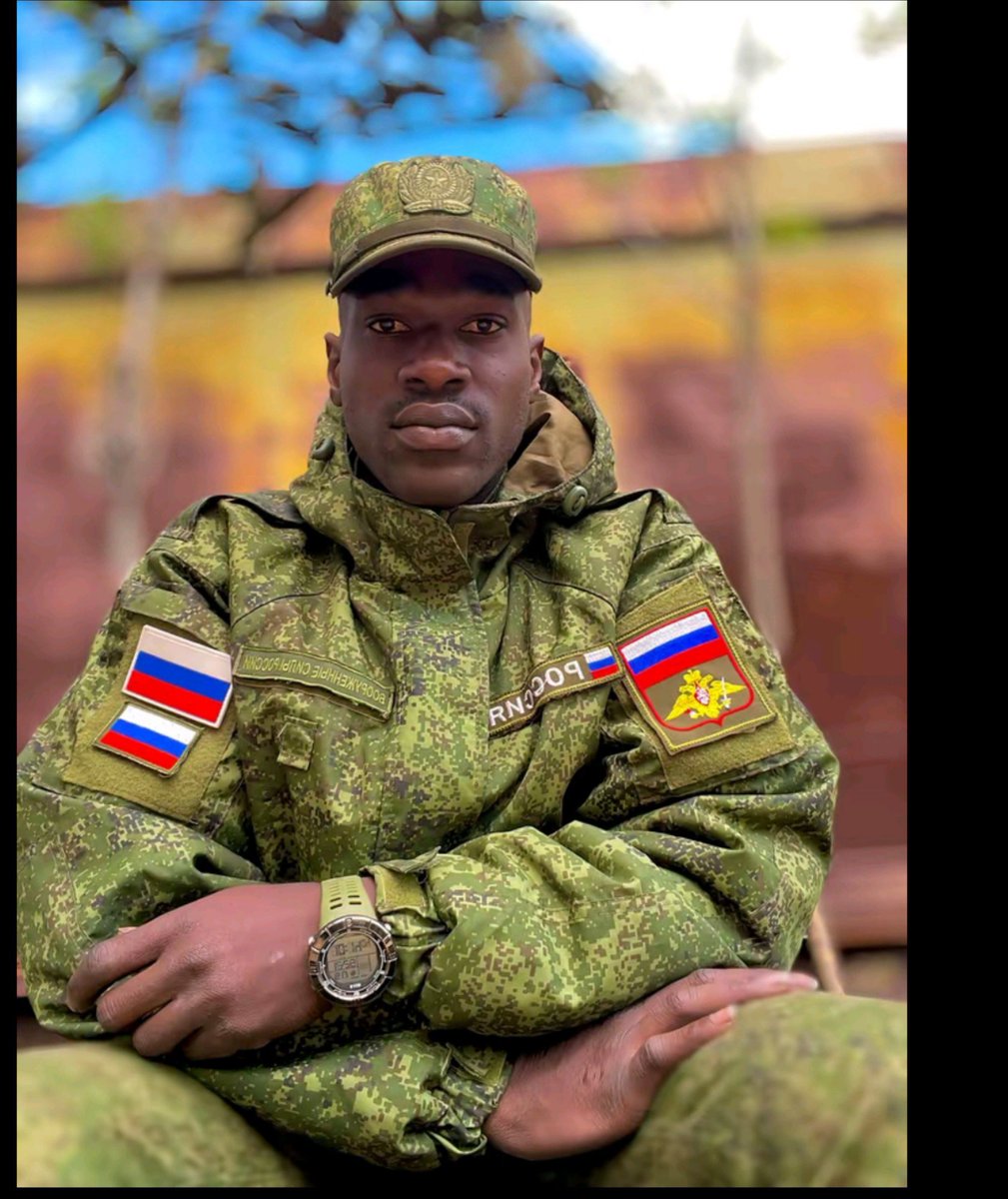 HonMpororo's tweet photo. Guys you see the interview of this Ugandan man from Wakiso district who work with Russia🇷🇺 special forces and he is on President Putin's team of security https://t.co/fNmfmG6dpu
