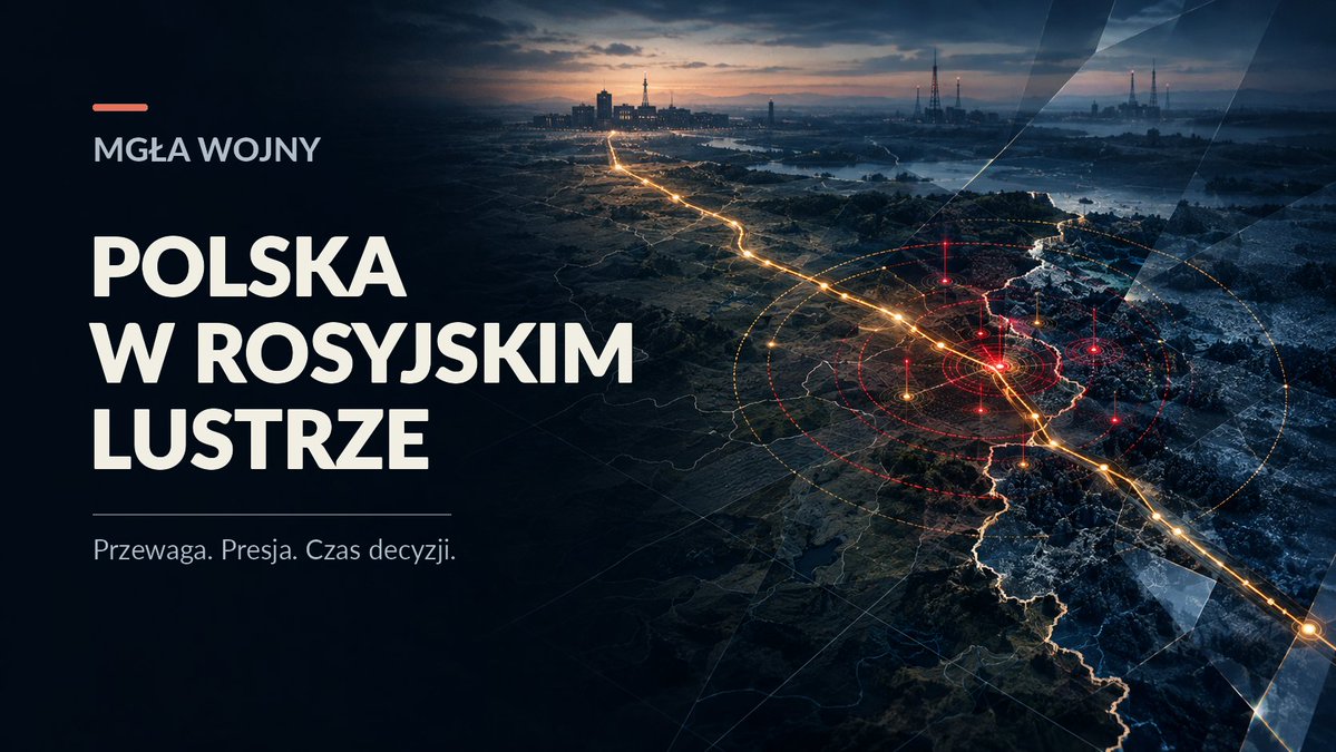 Maciej_Korowaj's tweet photo. MGŁA WOJNY - Polska w rosyjskim lustrze

Na potrzeby tego tekstu przejrzałem 56 dostępnych publikacji z rosyjskich i białoruskich źródeł, od komunikatów i komentarzy po opracowania eksperckie. Szukałem nie tego, co Moskwa mówi do Polski, lecz tego, jak opisuje Polskę na własny użytek.

Co Moskwa uznaje dziś za polską przewagę?

Nie tylko armię.

W rosyjskich analizach, i tu uwaga, za naszą przewagę uznaje się wolę polityczną, trwałość kursu wobec Rosji, powiązania sojusznicze i rolę Polski w zaopatrywaniu Ukrainy.

Polska nie jest tam opisywana jako państwo, które łatwo przekonać do zmiany strony. Jest opisywana jako państwo, którego zdolność działania trzeba ograniczyć.

To ważne rozróżnienie.

Rosyjscy autorzy widzą, że spór w Polsce o zakres pomocy Ukrainie nie oznacza zgody na politykę Kremla. Widzą też, że zwiększamy własny potencjał wojskowy i jednocześnie potrzebujemy sojuszników do rozpoznania, dowodzenia i odstraszania.

Na swój użytek zapisują więc 2 rzeczy naraz. 

Polska będzie przeciw Rosji, ale sposób, w jaki działa wraz z innymi, można próbować zakłócić. W tym obrazie naszą słabością nie jest brak stanowiska wobec Rosji. Jest nią możliwa różnica między stanowiskiem a zdolnością jego wykonania.

Na przykład Żukowski rozpoznaje ponadpartyjną ciągłość polskiego kursu, a jednocześnie opisuje spory kompetencyjne między prezydentem a rządem (źródło: RSMD). Istomin wskazuje natomiast na zależność europejskich armii od amerykańskich zdolności rozpoznania i dowodzenia (źródło: RSMD). Dla Moskwy pytanie nie brzmi więc, czy Polska przestanie pomagać Ukrainie. Brzmi, jak długo potrafi pomagać pod presją, nie tracąc czasu na uzgadnianie własnej odpowiedzi.

25 września Putin zapewniał, że Rosja nie przygotowuje wojny z Europą, a równocześnie mówił o naruszaniu praw rosyjskojęzycznych w państwach bałtyckich (źródło: RBK).

W swoich wypowiedziach zwracałem uwagę na sens takiego adresowania przekazu. Zagrożenie skierowane do jednego państwa wygląda inaczej z Tallinna, inaczej z Warszawy, inaczej z Madrytu. Moskwa nie musi przekonać całego Sojuszu do swojej wersji. Wystarczy, że utrudni mu wspólną ocenę sytuacji.

Ten sam problem widać po stronie Sojuszu. Generał Alexus Grynkewich zwrócił się do sojuszników o szczegółowe informacje o incydentach hybrydowych i podjętych działaniach, aby lepiej rozpoznać podatności NATO i przyspieszyć wspólną ocenę zdarzeń (źródło: Politico).

W przypadku Polski ważniejszy od retoryki jest kierunek uderzeń.

Rosyjskie Ministerstwo Obrony potwierdziło atak na przejście w Jahodynie i skład kolejowy w pobliskich Rymaczach, przedstawiając uderzenia w przejścia graniczne jako sposób zakłócania dostaw (RBK). Rosyjscy komentatorzy pisali następnie o ruchu lotniczym w rejonie Rzeszowa, obciążaniu obrony powietrznej i potrzebie powtarzania takich działań przez 2–3 miesiące (Moskowskij Komsomolec; Moskowskij Komsomolec).

Ten horyzont sięga początku zimy 2026/2027.

Nie twierdzę, że uderzenie po ukraińskiej stronie granicy jest uderzeniem w samą Polskę. Twierdzę, że z perspektywy Moskwy można uderzać w ukraińską logistykę tak blisko Polski, aby koszt ochrony własnej przestrzeni i utrzymania dostaw ponosiła też Warszawa. Aby musiała reagować w rytmie narzuconym przez Moskwę.

To różnica zasadnicza.

Wegecjusz pisał, że - rzeczy nagłe przerażają przeciwnika, a do rzeczy powtarzalnych przeciwnik przywyka. Nie przywołuję go dla ozdoby tego tekstu. Zawsze, gdy chcę unikać halucynacji analitycznych, wracam do klasyków strategii.

W tym współczesnym przypadku pierwszy alarm uruchamia uwagę państwa, kolejny wymusza procedurę, a następne zaczynają zużywać czas, ludzi i sprzęt. Reakcja staje się rutyną, której częstotliwość i koszt przeciwnik może mierzyć.

Jeżeli zakłócenie staje się zwykłym elementem dnia, przeciwnik uzyskuje efekt bez przekroczenia progu otwartej wojny i zużywa nasze zasoby, nie ponosząc porównywalnego kosztu. Tak rozumiem próbę oswojenia Polski z naciskiem w ramach rosyjskiej „Nowej Wojny”, którą opisuję pojęciem Wojny Zrównoważonej. Odróżniam ją od rzekomej „doktryny Gierasimowa”, nazwy, którą Mark Galeotti później sam uznał za mylącą (źródło: „Foreign Policy”).

W tym miejscu wracam do mojego niedawnego tekstu Glazomier–Bystrota.

Moskwa mierzy odległość, czas reakcji i koszt kolejnych alarmów, po czym sprawdza, jak szybko może ponowić nacisk. Nie mam dowodu, że rosyjskie ministerstwo, komentatorzy i politycy działali według jednego wrześniowego harmonogramu. Widzę zbieżność kierunku działań. To przesłanka do badania operacji kaskadowej, nie dowód na jeden plan.

Rosyjskie teksty o naszej polityce pokazują drugi obszar pomiaru. Ich autorzy nie zakładają, że Polska nagle zmieni stosunek do Rosji (jak mogą to zrobić Niemcy, Węgry, Słowacja czy nawet Czechy). Dostrzegają za to możliwość sporów o to, kto podejmuje decyzję, jakie ryzyko wolno podjąć i kto poniesie jego koszt. Różnica między trwałością strategicznego kursu a sprawnością wykonania jest dla Moskwy przestrzenią działania.

Silna armia nie usuwa tej podatności. Może ją nawet przesłonić, jeśli całą rozmowę o odporności sprowadzimy do liczby kupionych systemów obronnych i ofensywnych, zamiast pytać o reakcję, która podnosi koszt rosyjskich działań i utrudnia osiągnięcie ich celu.

Widzę też dalszy scenariusz rosyjskich operacji, ale oznaczam go jako moją hipotezę.

Powtarzalne zdarzenia poniżej progu wojny mogą osłabiać uwagę i gotowość, zanim nastąpi poważniejszy incydent o spornej atrybucji.

Nagła groźba eskalacji mogłaby wówczas posłużyć do wymuszenia rozmów ponad głowami państw, których bezpieczeństwo jest przedmiotem sporu.

To wariant NATISKU, którego wskaźniki trzeba obserwować, a nie ogłaszać jako podjętą już przez Kreml decyzję.

Moja ocena jest następująca.

Rosja nie musi dziś planować pełnoskalowej wojny z Polską, żeby osłabiać naszą zdolność wspierania Ukrainy i testować spójność NATO. W rosyjskim obrazie Polska jest przeciwnikiem konsekwentnym, lecz działającym w sieci zależności.

Dlatego nacisk może być kierowany nie na zmianę naszej deklarowanej polityki, ale na czas, koszt i spójność jej wykonania.

Odporność zaczyna się przed następnym Jahodynem. Musimy wiedzieć, kto zbiera obraz zdarzenia, kto podejmuje decyzję i kto przedstawia ją nam oraz sojusznikom. Inaczej rosyjskie tempo operacji znów okaże się szybsze od naszego procesu decyzyjnego.

Pozdrawiam i dziękuję