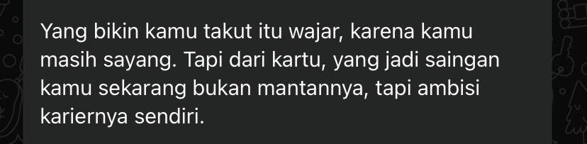 baeursite's tweet photo. mampua lah gua udh shuffle tarot😭💔 https://t.co/J73KKCFs0l