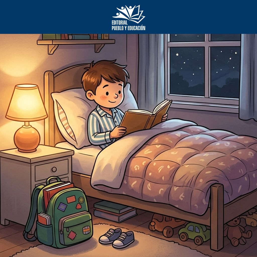 PuebloEditorial's tweet photo. Todo listo para cerrar el mes escolar con éxito. Lee unas páginas antes
de dormir y prepárate para la última semana de septiembre. 🌙🎒
#CierreDeMes #Planificación #LecturaNoche https://t.co/7lNDwCQnjm