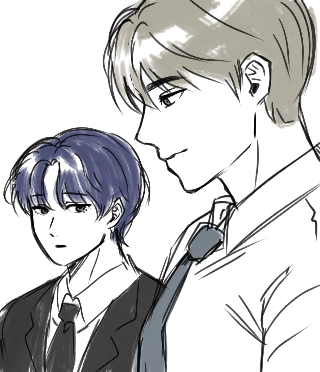 turquois128's tweet photo. 전에 그린 유불 낙서 재탕 좀 하겠습니다 https://t.co/Fl0TY6uwSm