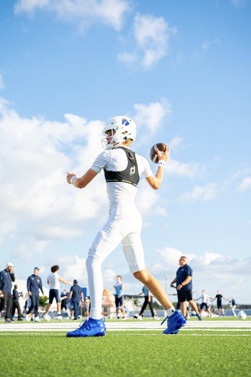 brightludwig's tweet photo. AGTG! Blessed to be able to compete. @IMGAFootball https://t.co/FXNxgtW1A9
